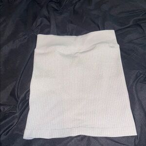 PINK Victoria's Secret Light Gray Pencil Skirt